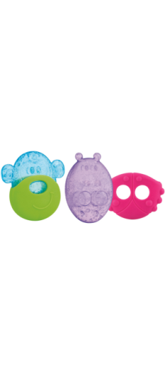 NUBY ICEBITE ANIMAL TEETHER 3M+ (2 colors available