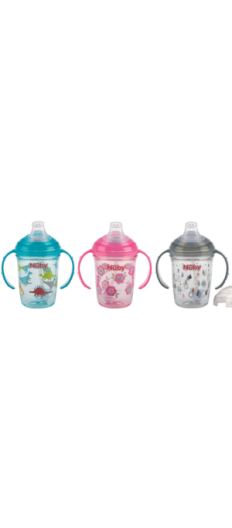 NUBY TRITAN SPOUT CUP 240ML 6m+ (3 colors available)