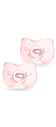MEDELA SOFT SILICONE PACIFIER 6-18 GIRL