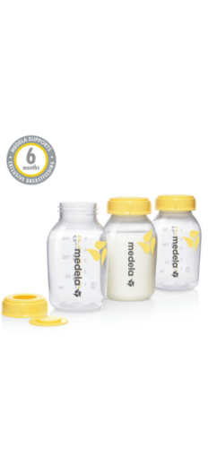 MEDELA BREASTMILK BOTTLES 3PCS