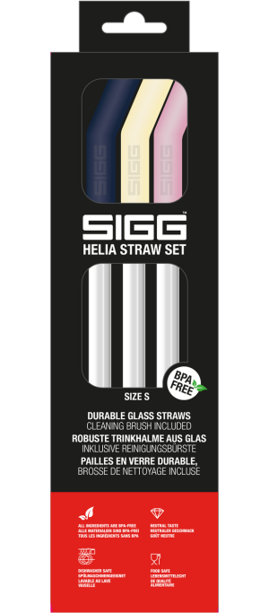 Helia Straw Set Small 4P
