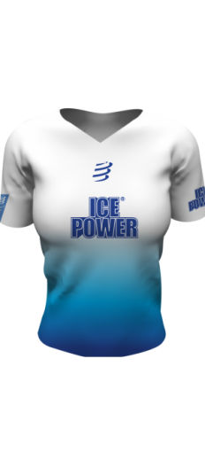 ICE POWER COMPRESSPORT WOMEN PERFORMANCE T-SHIRT - WHITE