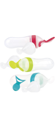 NUBY SQUEEZE FEEDER/SPOON 90ML
