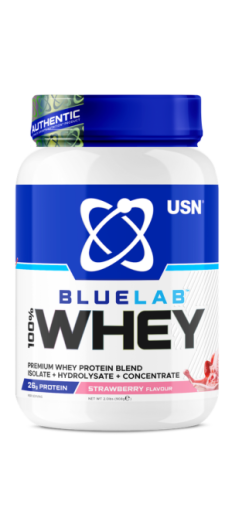 USN BLUE LAB WHEY PROTEIN STRAWBERRY 908GR