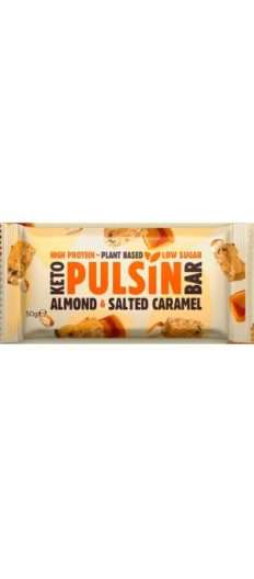 PULSIN KETO ALMOND CARAMEL 50G