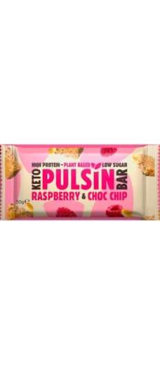 PULSIN KETO RASPBERRY CHOCO 50G