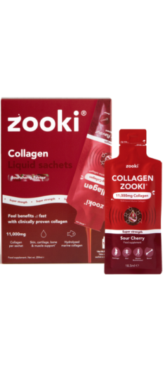 ZOOKI COLLAGEN SUPER STRENGTH CHERRY