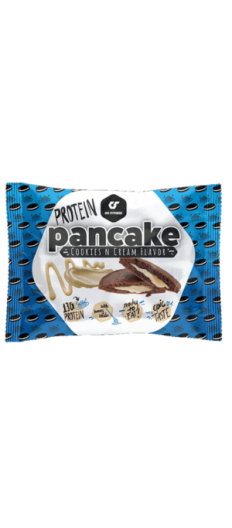 GO FITNESS PROTEIN PANCAKE COOKIES & CREAM 50G (12pcs)
