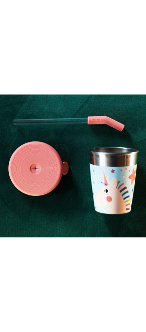 Kids Straw Cup Unistar 0.35L