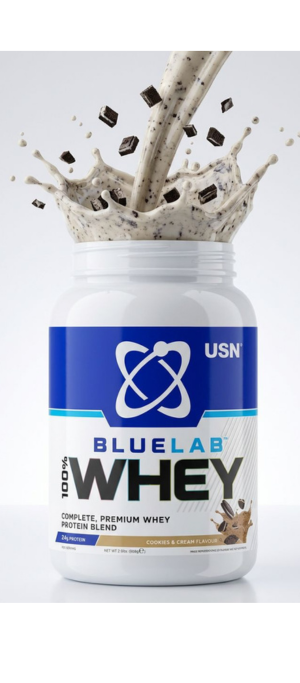 USN BLUE LAB WHEY PROTEIN COOKIES AND CREAM 908GR