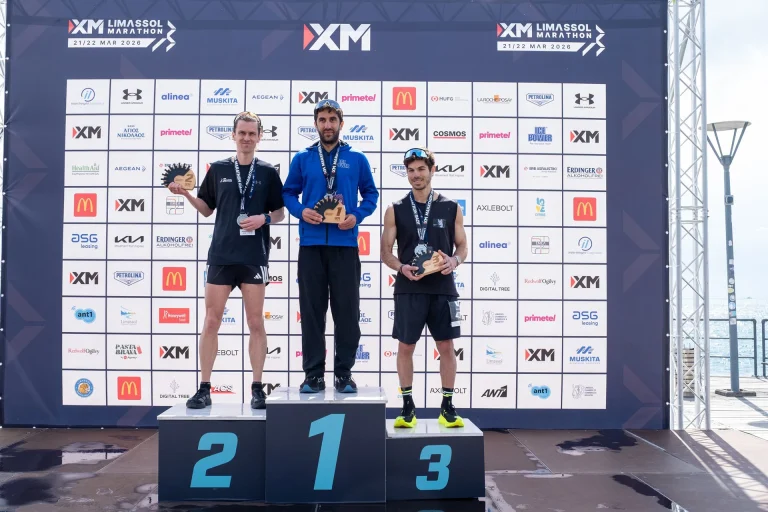 Ice Power - Double lead XM Limassol Marathon official recovery sponsor