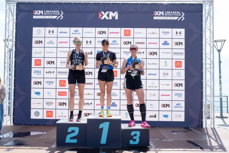 Ice Power - Double lead XM Limassol Marathon official recovery sponsor