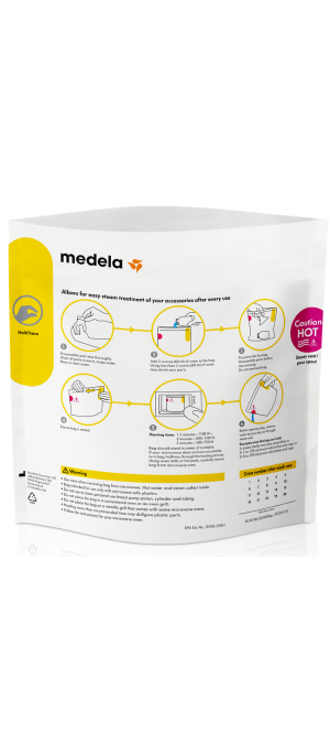 MEDELA QUICK CLEAN MICROWAVE BAGS
